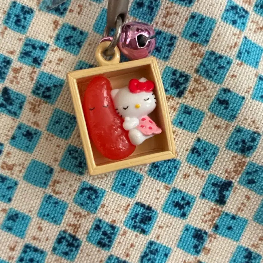 [BUNJANG] Sanrio Mentai Kitty Strap / 고전 멘타이코 명란 키티 스트랩 / 산리오