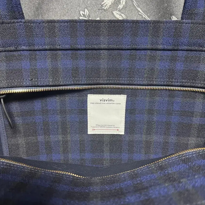 [BUNJANG] Visvim Buffalo Check Tote Bag (M) / 비즈빔 24aw 버팔로 체크 토드백 (M)