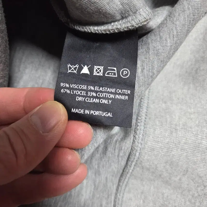 [BUNJANG] Craig Green Gray Lace-Up Sweatshirt / Craig Green 그레이 레이스업 맨투맨 티셔츠