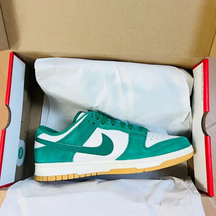 [BUNJANG] Nike Dunk Low Green/White Sneakers / 나이키 덩크 로우 그린/화이트
