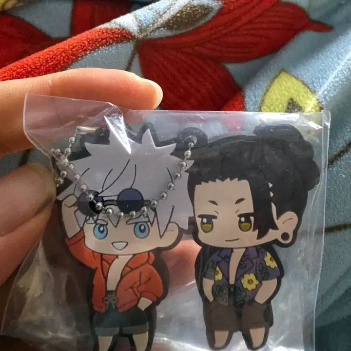 [BUNJANG] Jujutsu Kaisen Gojo Geto Summer Keychain Set / 주술회전 고죠 게토 고전 여름 키링 세트 판매합니다