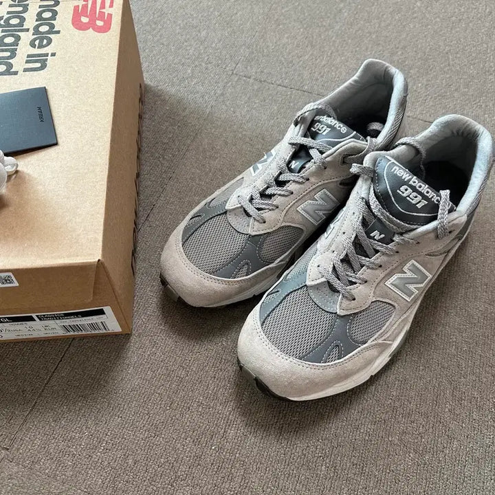 [BUNJANG] New Balance M991GL Gray Sneakers / 뉴발란스 m991gl 그레이 285