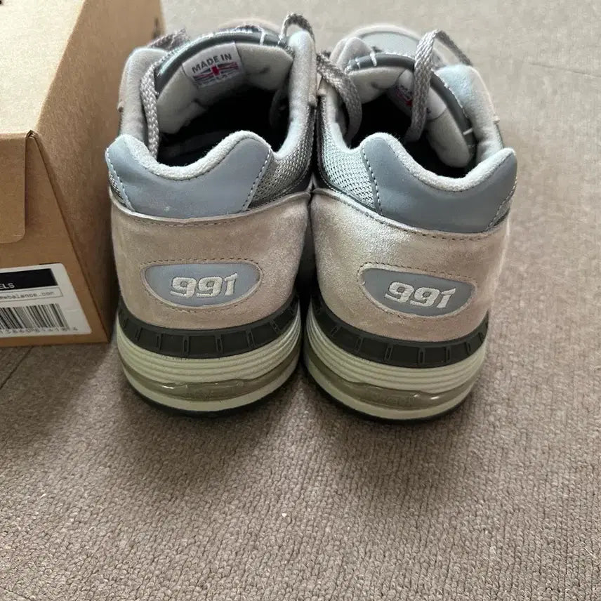 [BUNJANG] New Balance M991GL Gray Sneakers / 뉴발란스 m991gl 그레이 285