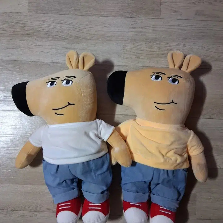 [BUNJANG] Chil-Gai Plush Doll Set / 칠가이봉제인형 2개세트/ 귀까지50센티 (무료배송)