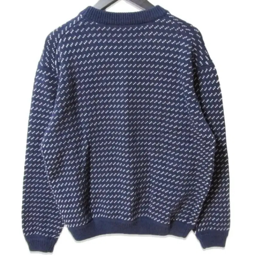 [BUNJANG] Beauty &amp; Youth Buzz Eye Pattern Crew Neck Sweatshirt / 뷰티앤유스 버즈아이 패턴 크루넥 스웨트