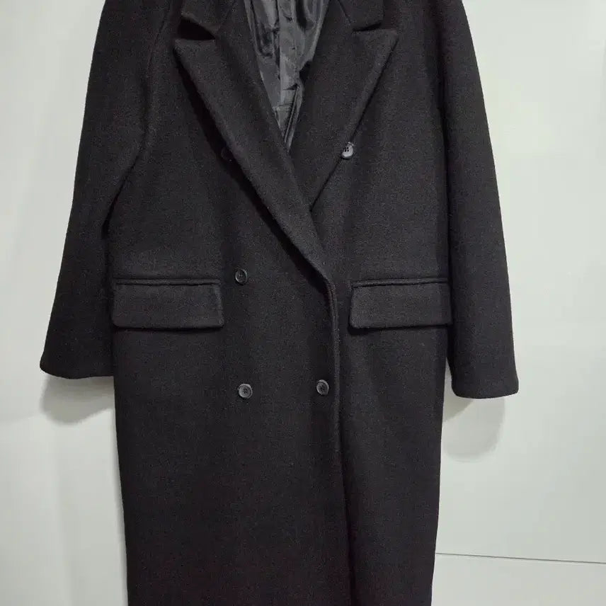[BUNJANG] made to HUB Black Double Coat / made to HUB 블랙 더블 코트
