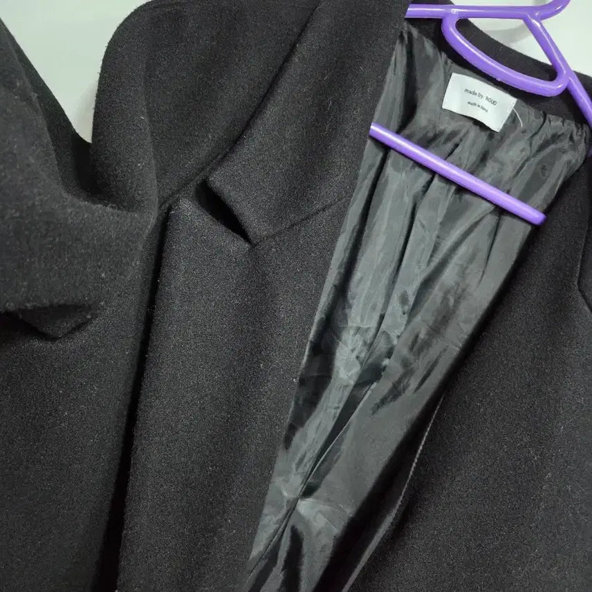 [BUNJANG] made to HUB Black Double Coat / made to HUB 블랙 더블 코트