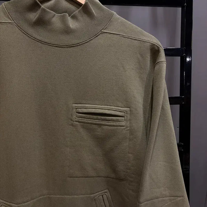 [BUNJANG] Spectator Olive Drop Heavy Fleece Sweatshirt / (XL) 스펙테이터 워싱 올리브 드랍 머서라이즈 헤비 플리스 새상품 12