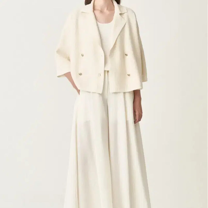 [BUNJANG] The Cashmere Glitter Boucle Knit Jacket / 더 캐시미어 글리터 부클 니트자켓