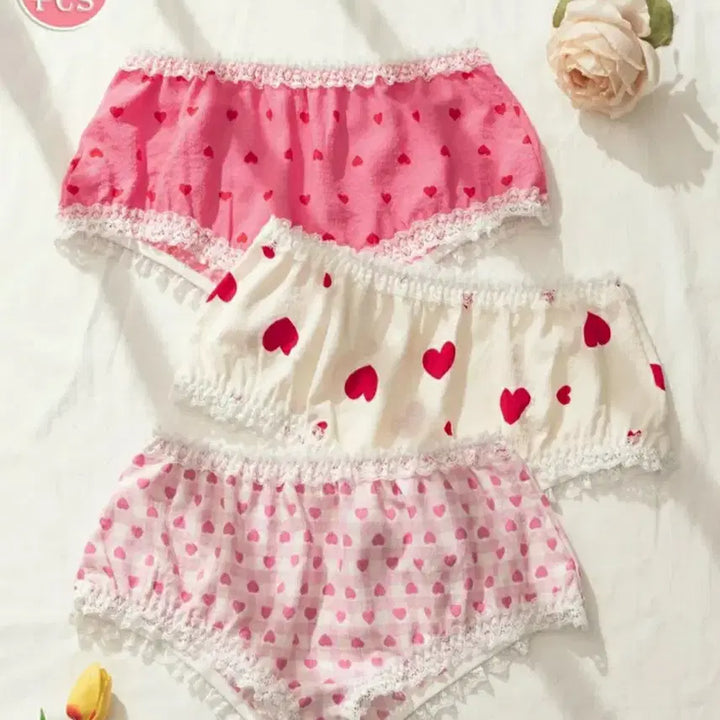 [BUNJANG] 3-Piece Underwear Set / 65번       속옷  3종세트