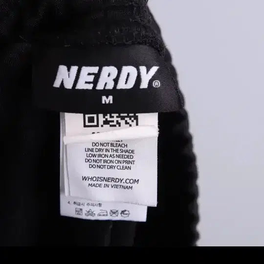 [BUNJANG] NERDY Black Track Set - M / 널디 블랙 트랙 셋업 세트 M