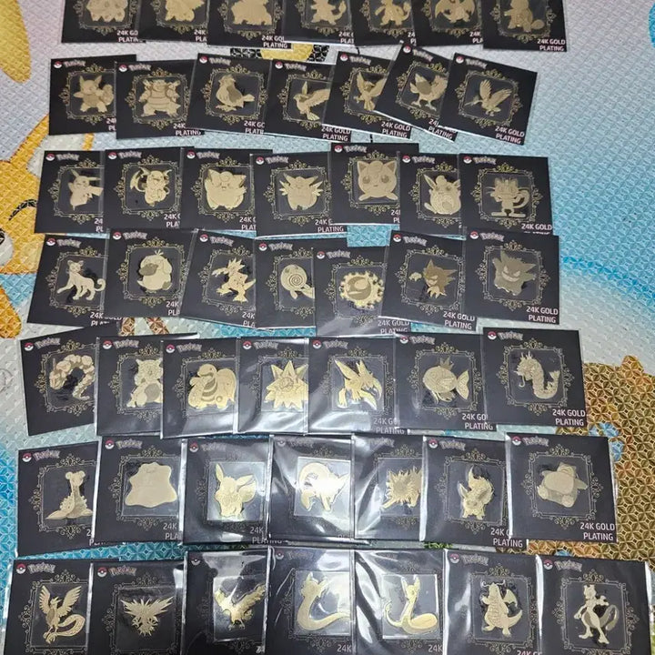 [SOLD OUT] 포켓몬 띠부씰 금박 49종 뮤X 판매