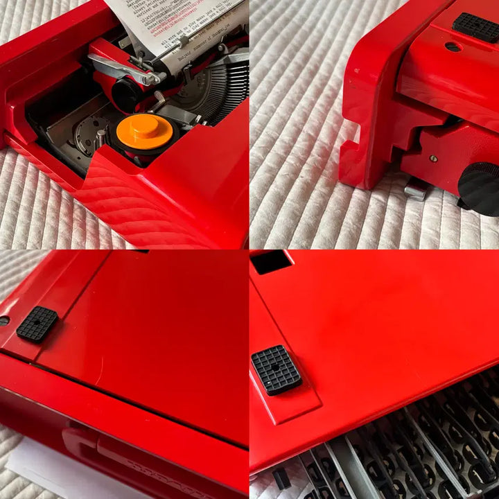 [BUNJANG] Olivetti Valentine Typewriter / 올리베티 발렌타인 타자기 Olivetti valentine s