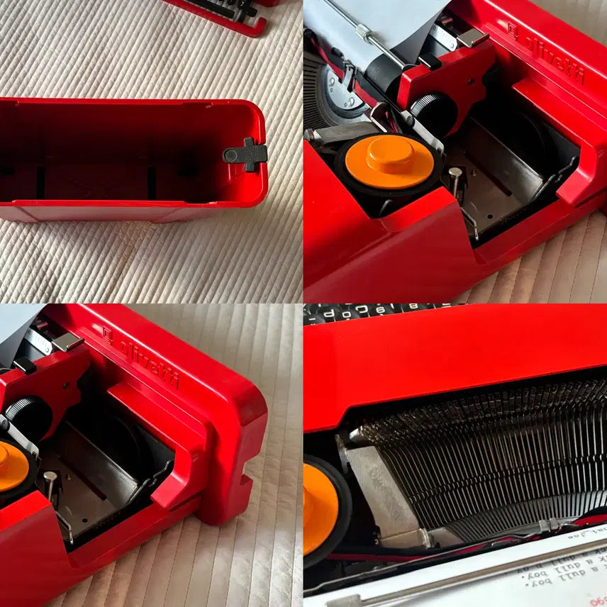 [BUNJANG] Olivetti Valentine Typewriter / 올리베티 발렌타인 타자기 Olivetti valentine s