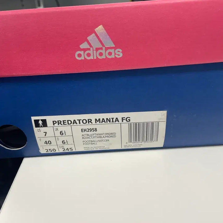 [BUNJANG] Adidas Predator Mania Japan Blue / (250) 아디다스 프레데터 매니아 재팬블루
