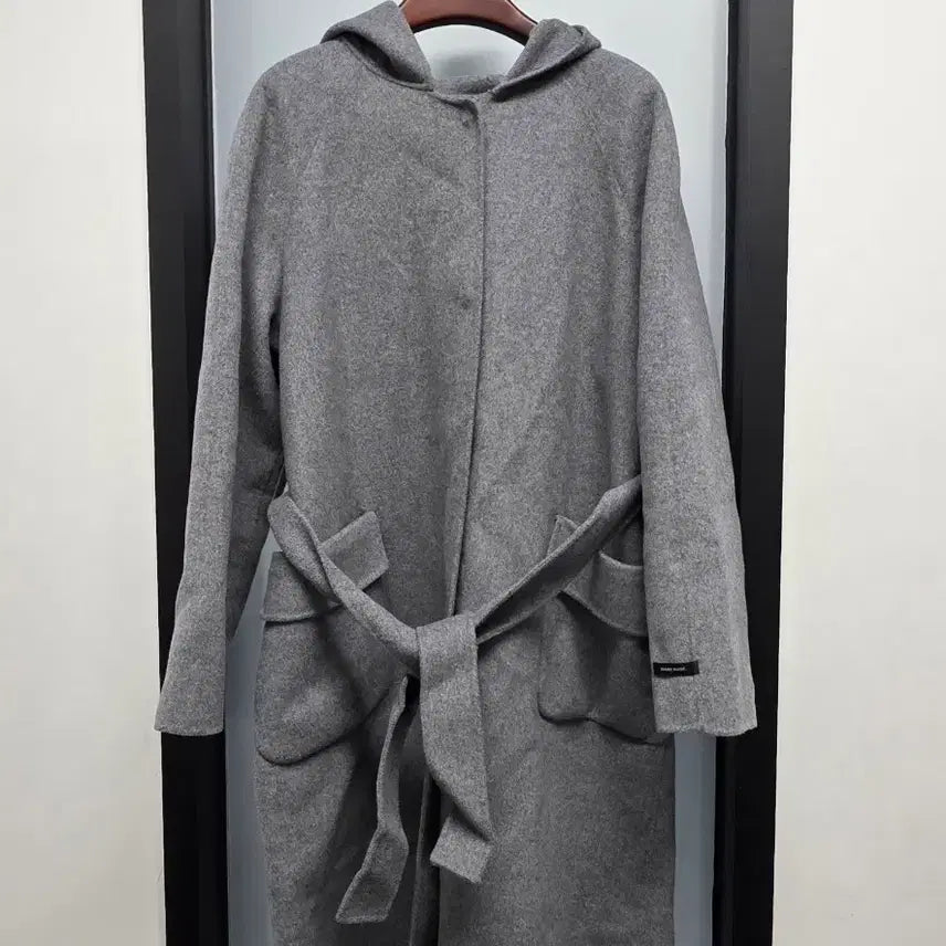 [BUNJANG] A.V.F Handmade Long Hooded Coat / 아니베에프 핸드메이드 롱후드코트 L