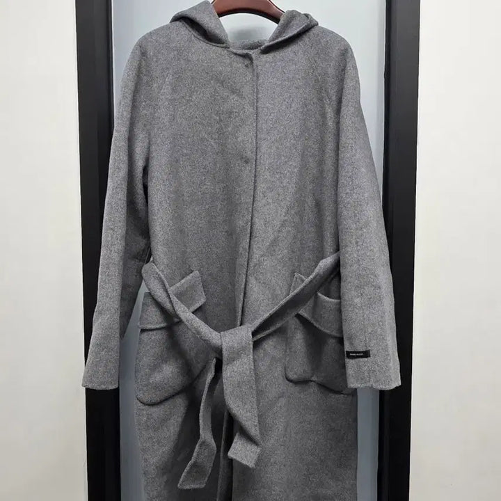 [BUNJANG] A.V.F Handmade Long Hooded Coat / 아니베에프 핸드메이드 롱후드코트 L