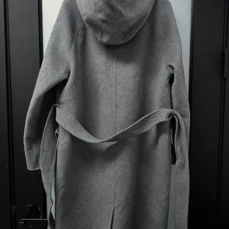 [BUNJANG] A.V.F Handmade Long Hooded Coat / 아니베에프 핸드메이드 롱후드코트 L