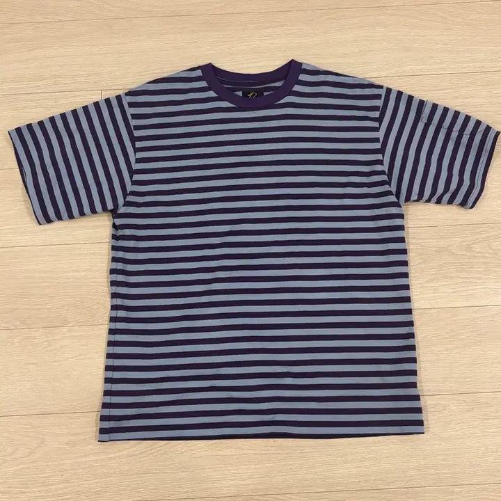 [BUNJANG] Needles Stripe Short Sleeve T-shirt / 니들스 스트라이프 반팔티