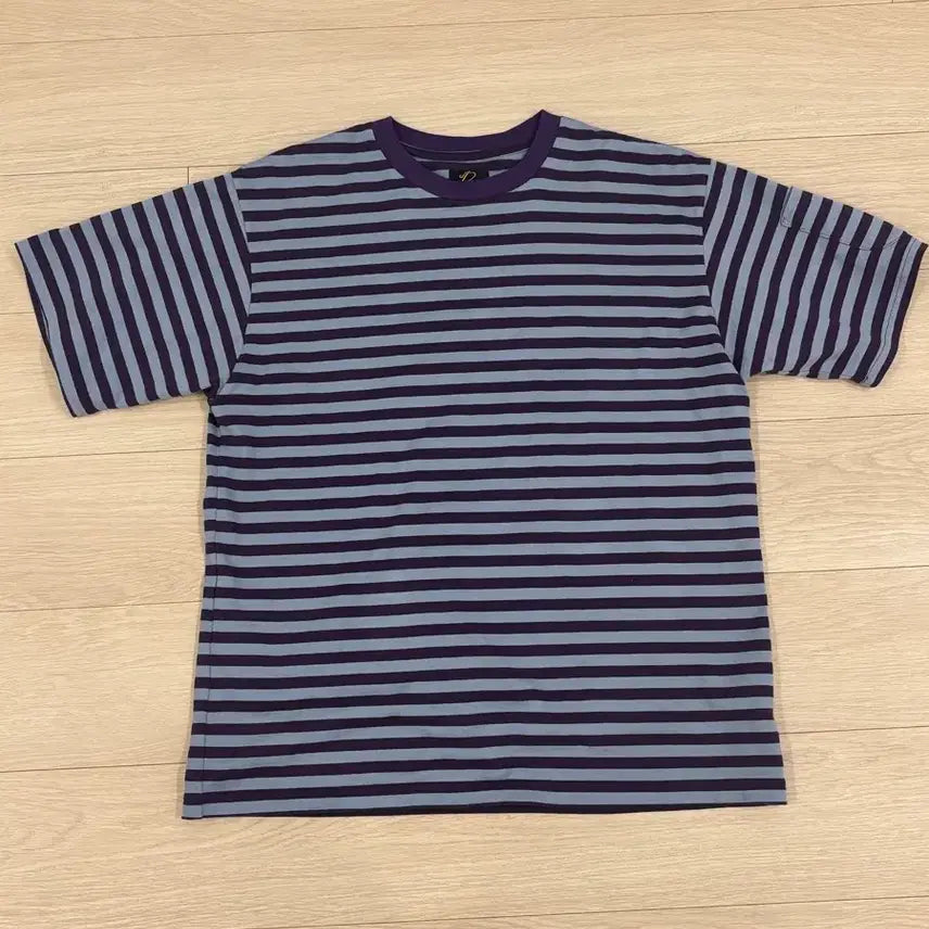 [BUNJANG] Needles Stripe Short Sleeve T-shirt / 니들스 스트라이프 반팔티
