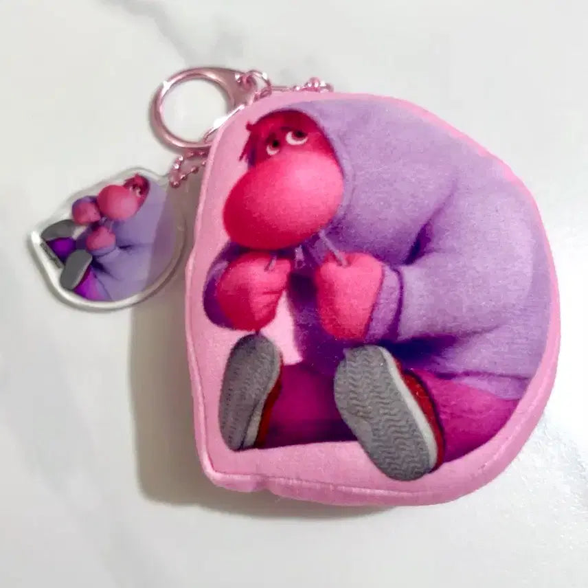 [BUNJANG] Inside Out 2 Embarrassed Cushion Keyring / 인사이드 아웃2 당황이 쿠션 키링