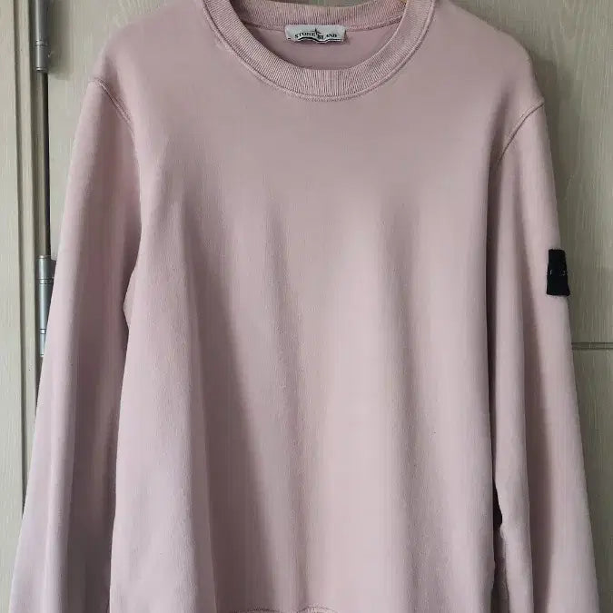 [BUNJANG] Stone Island Pink Sweatshirt XL / 스톤아일랜드 핑크 맨투맨 XL