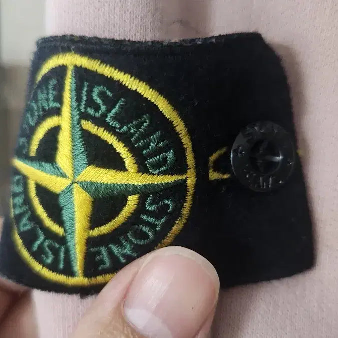 [BUNJANG] Stone Island Pink Sweatshirt XL / 스톤아일랜드 핑크 맨투맨 XL