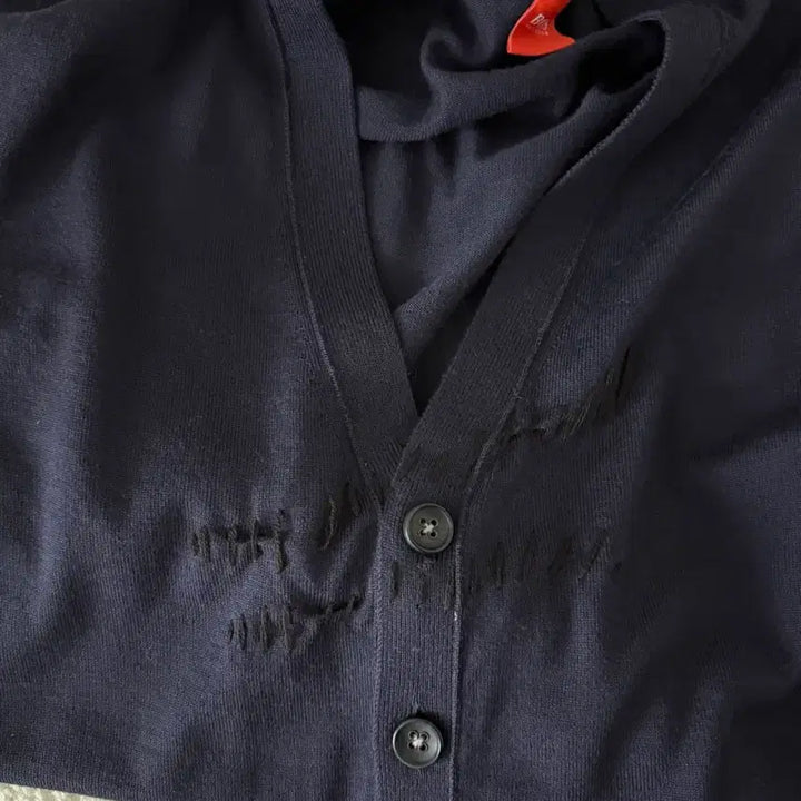 [BUNJANG] Boss Navy Blue Cardigan / 정품/Boss 네이비 블루 가디건