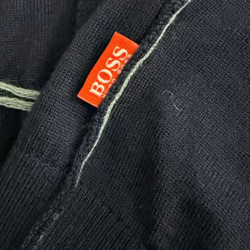 [BUNJANG] Boss Navy Blue Cardigan / 정품/Boss 네이비 블루 가디건