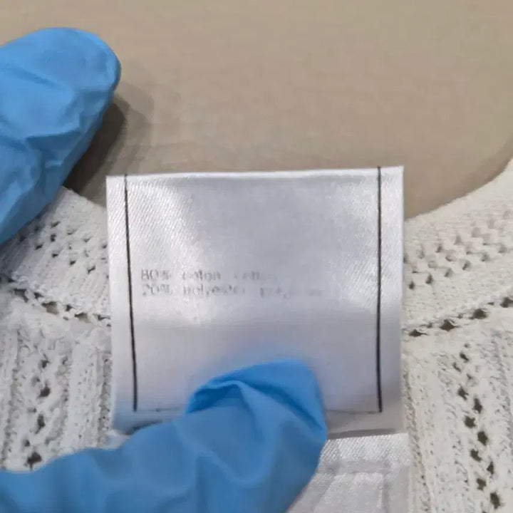 [BUNJANG] CHANEL White Knit Sleeveless Top / CHANEL 샤넬 정품 여성 화이트 니트 슬리브리스 탑