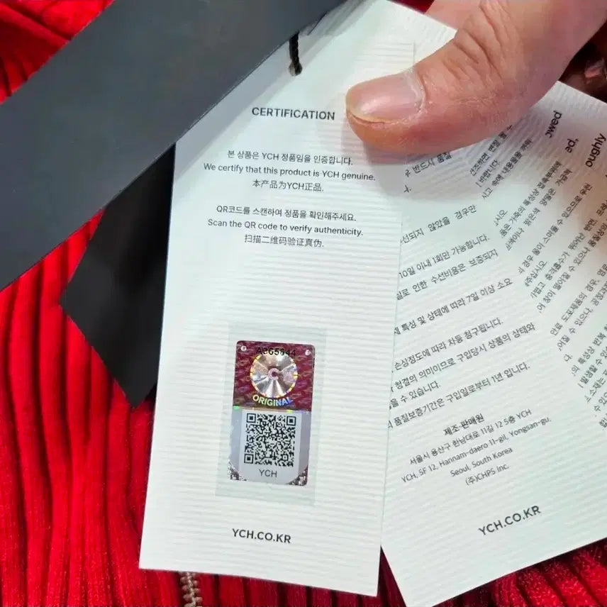 [BUNJANG] YCH High Neck Two-Way Zip-Up Knit / (새상품) 와이씨에이치(YCH) 하이넥 투웨이 디테일 집업 니트