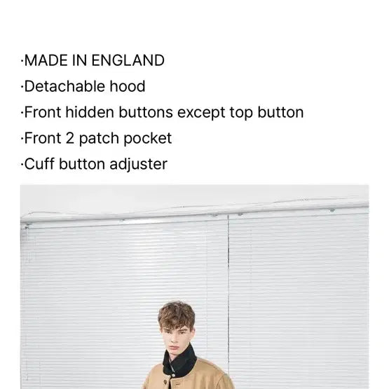 [BUNJANG] Shatter x London Tradition Duffle Coat / (미사용) 셔터x런던트레디션 더플코트 42