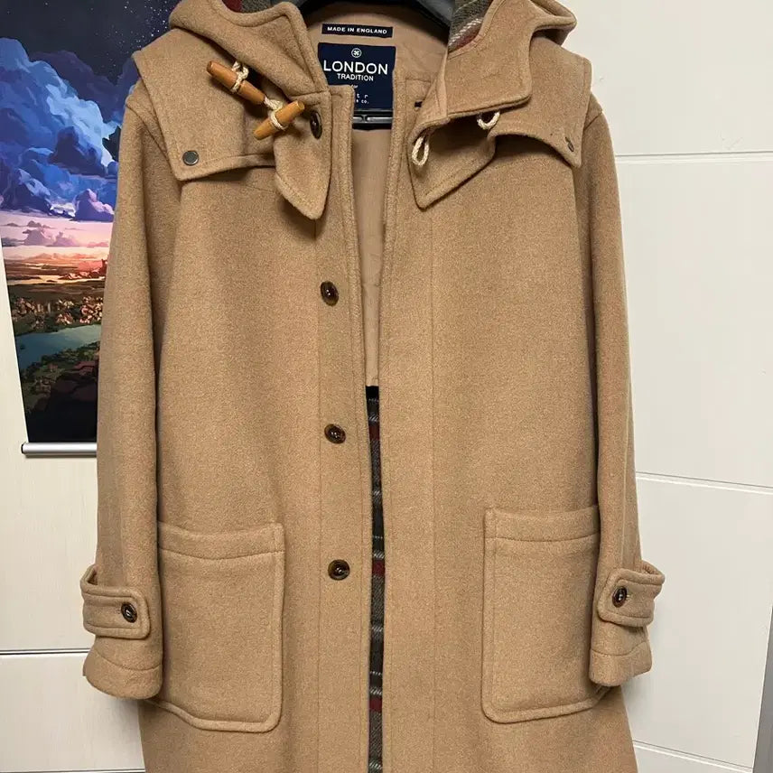 [BUNJANG] Shatter x London Tradition Duffle Coat / (미사용) 셔터x런던트레디션 더플코트 42