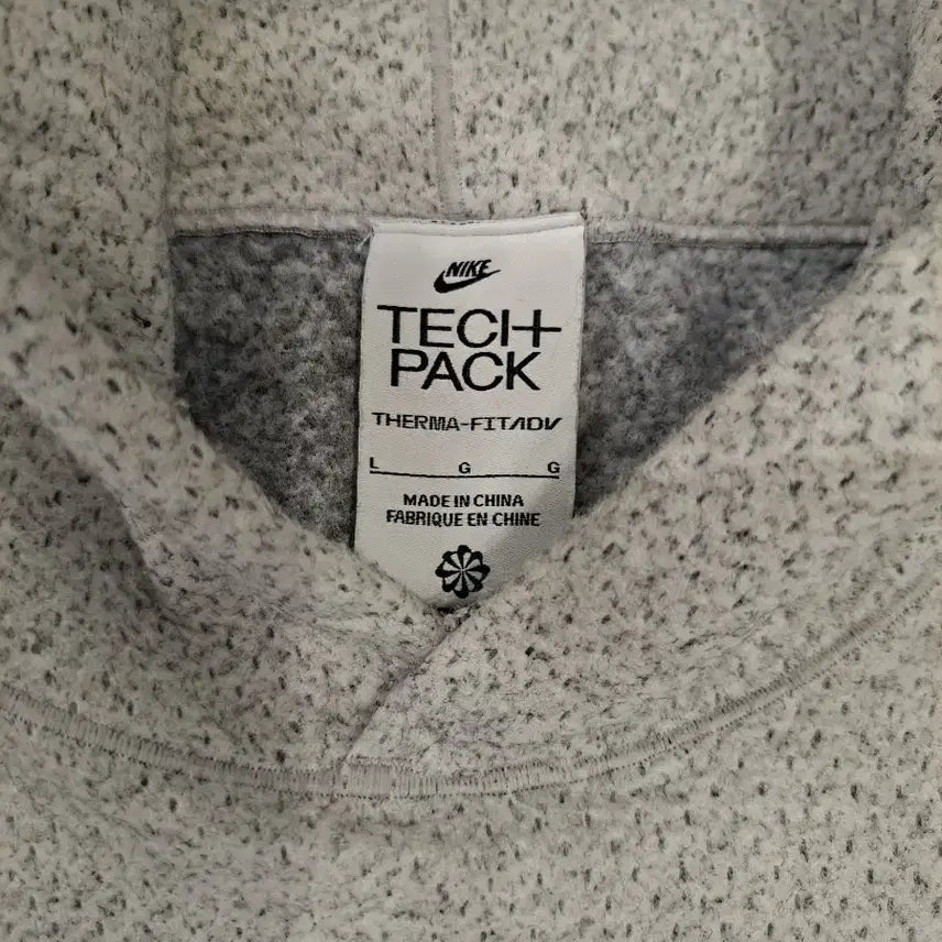 [BUNJANG] Nike Tech Pack Therma-FIT ADV Hoodie Gray L / 나이키 테크 팩 써마 핏 ADV 후드 그레이  L