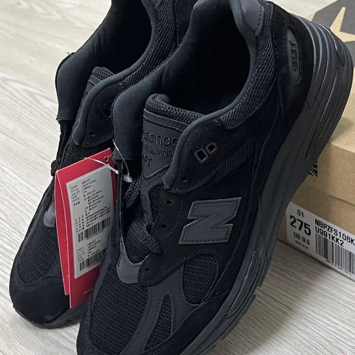 [SOLD OUT] [275] 뉴발란스 991v2 블랙 U991KK2 - 뉴발 코리아 새상품