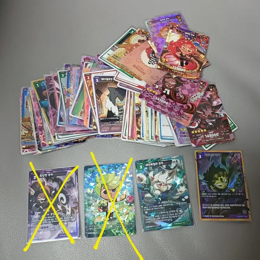 [BUNJANG] Cookie Run Kingdom Card Bundle Set / 쿠키런 킹덤 카드 랜덤 약 120장