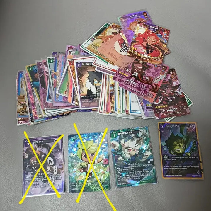 [BUNJANG] Cookie Run Kingdom Card Bundle Set / 쿠키런 킹덤 카드 랜덤 약 120장