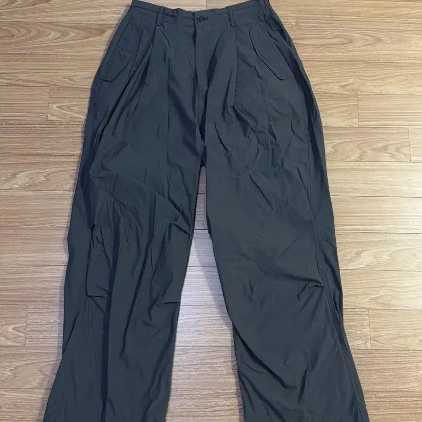 [BUNJANG] Noun Wide Multi Pants Charcoal v2 / [2] 노운 와이드멀티팬츠 차콜 wide multi pants v2