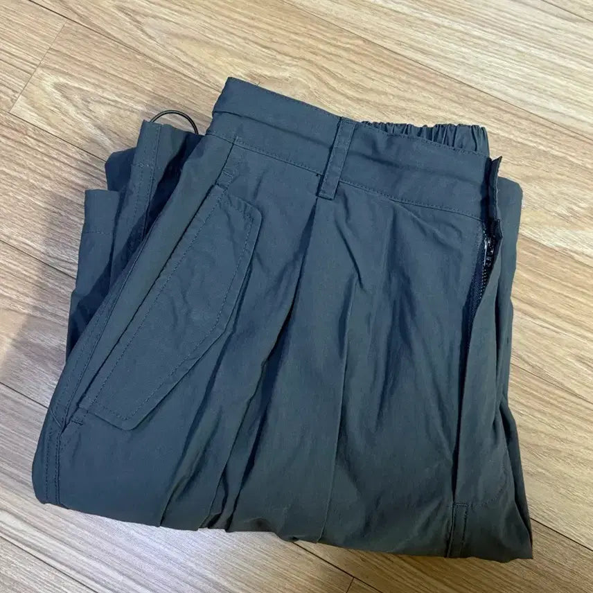 [BUNJANG] Noun Wide Multi Pants Charcoal v2 / [2] 노운 와이드멀티팬츠 차콜 wide multi pants v2