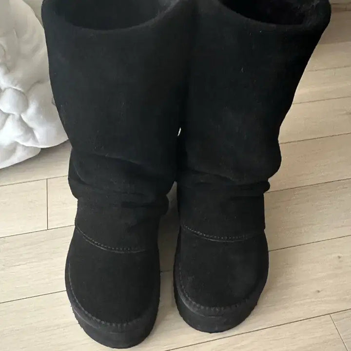 [BUNJANG] Rockfish Folded UGG Boots 230 Black / 락피쉬 폴디드 어그 부츠 230 블랙