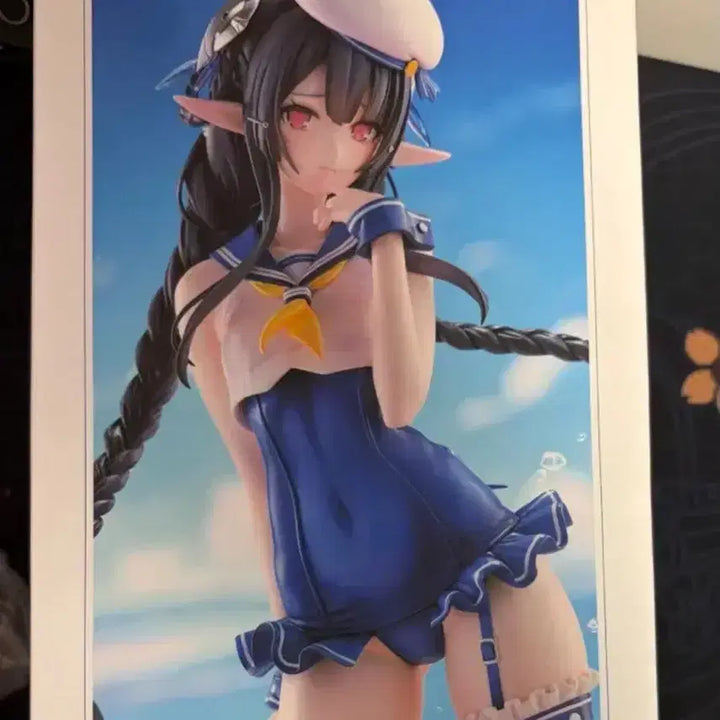 [BUNJANG] PHANTASY STAR ONLINE 2 es Annette Figure / 1/7 판타시 스타 온라인 2es 푸른 바다의 아네트 미소녀 피규어