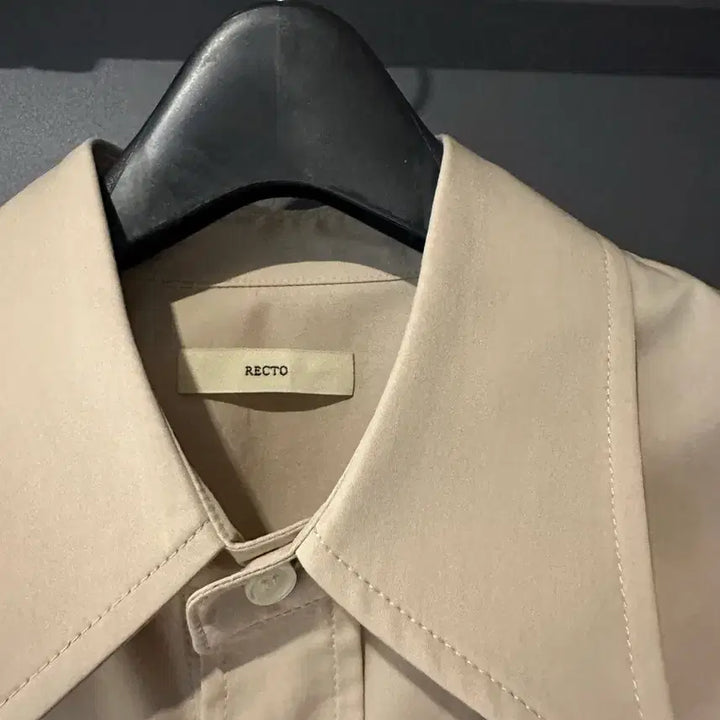 [BUNJANG] RECTO Beige Shirt / 렉토 베이지 셔츠