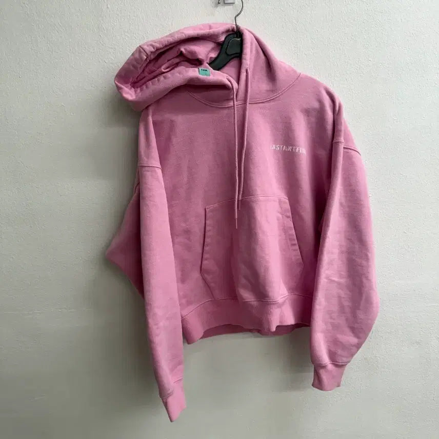 [BUNJANG] Instant Funk Pink Hoodie / 인스턴트펑크 핑크 후드티 (2)