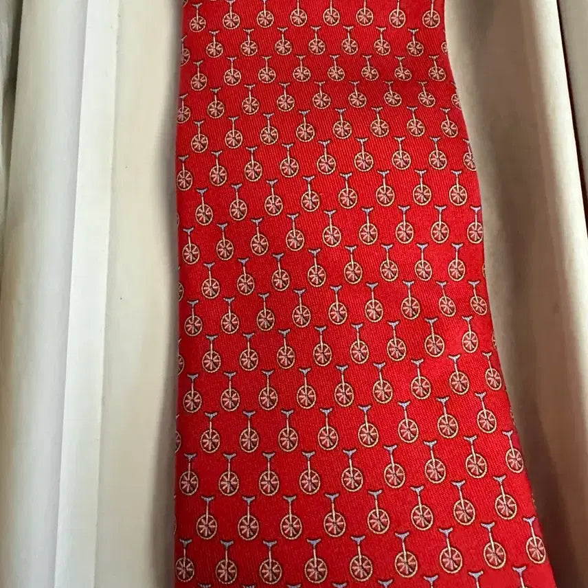 [BUNJANG] Ferragamo Silk Necktie / *새상품 페라가모 미사용 박스 포장 명품 넥타이 악세사리