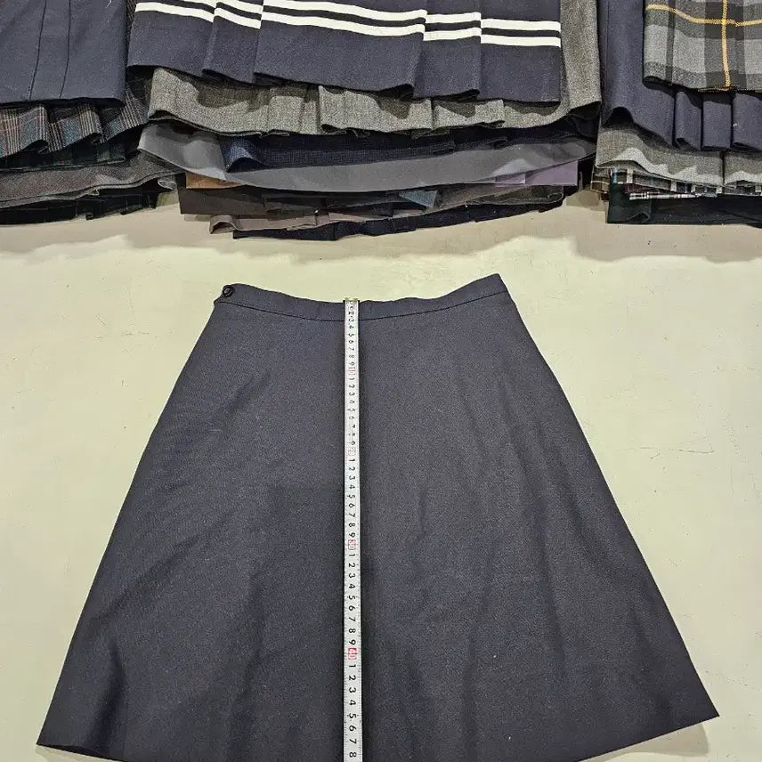 [BUNJANG] Used School Uniform Skirt Size 71 / 중고 교복치마 사이즈 71