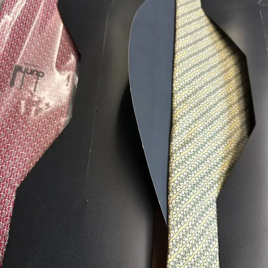[BUNJANG] Dunhill Silk Necktie / *새상품 던힐 명품 넥타이 미사용 포장