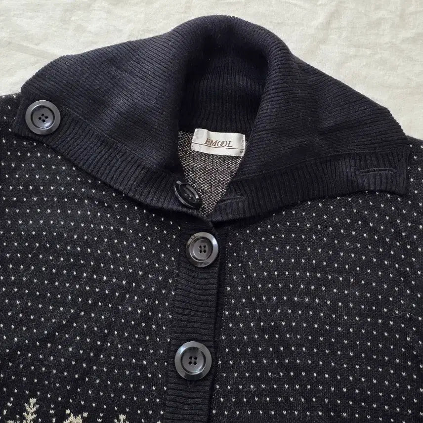 [BUNJANG] Vintage Nordic Knit Cardigan / 모리걸 할매카지 노르딕 니트 가디건 일본빈티지