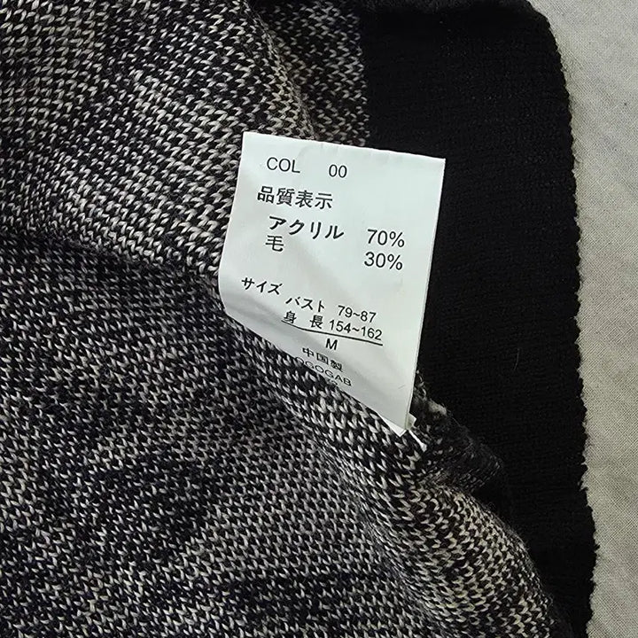 [BUNJANG] Vintage Nordic Knit Cardigan / 모리걸 할매카지 노르딕 니트 가디건 일본빈티지