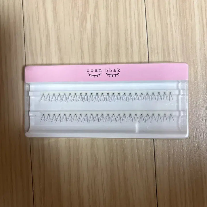 [BUNJANG] Kkamppak Eyelashes 1st Generation 9mm Light Pink (Black) / 깜빡 속눈썹 1기둥 9mm 라이트 핑크 (블랙)