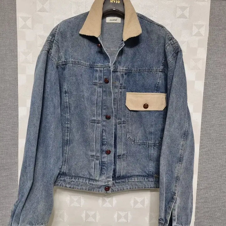 [BUNJANG] Mood Denim Jacket 105 / mood 무드 데님 자켓 청자켓105